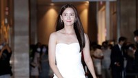 Dalam acara tersebut, Yoona SNSD hadir dengan busana putih. (Foto: WireImage/Han Myung-Gu) 