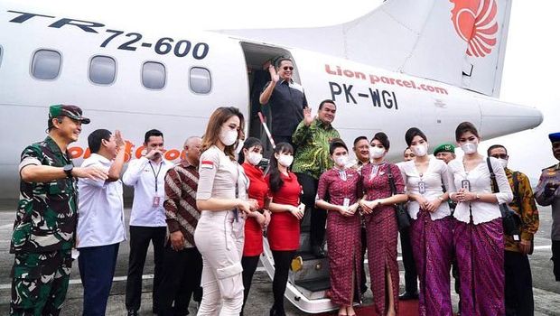 Bambang Soesatyo Resmikan Wings Air dari Pondok Cabe ke Purbalingga-Blora