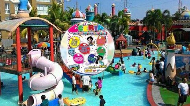 Depok Fantasi Waterpark (Tangkapan Layar via Twitter @depokfantasi1)