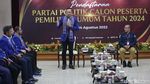 Begini Gaya AHY saat Pimpin Demokrat Daftar ke KPU