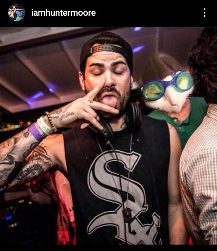 Hunter Moore Pria paling dibenci di internet.