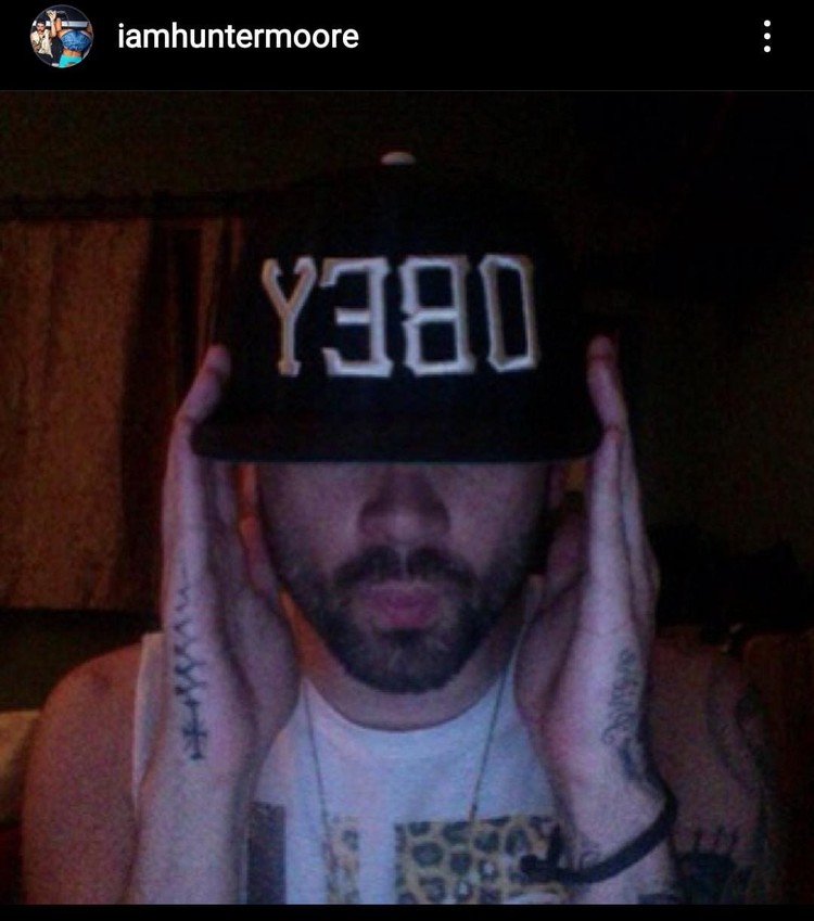 Hunter Moore Pria paling dibenci di internet.