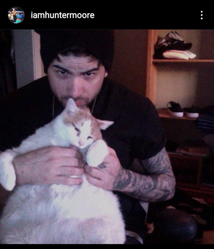 Hunter Moore Pria paling dibenci di internet.