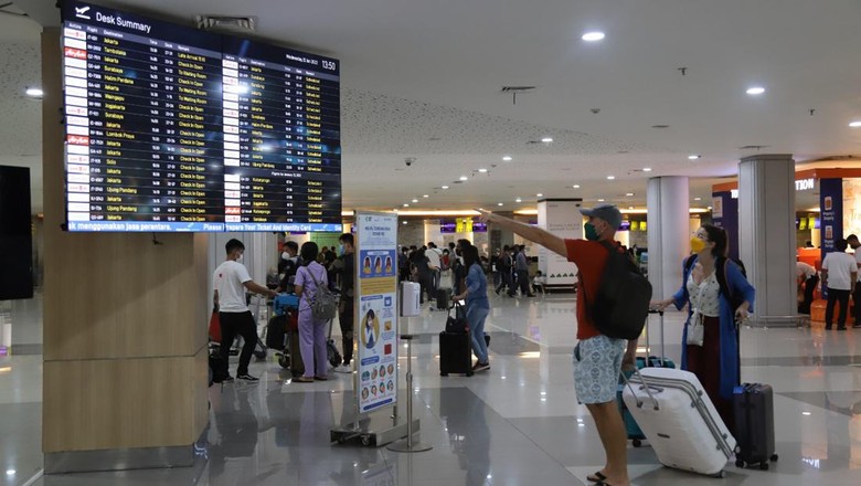 Ilustrasi Bandara I Gusti Ngurah Rai Bali - Jumlah penumpang rute internasional di Bandara Internasional I Gusti Ngurah Rai pada Juli 2022 meningkat hingga 42 persen.
