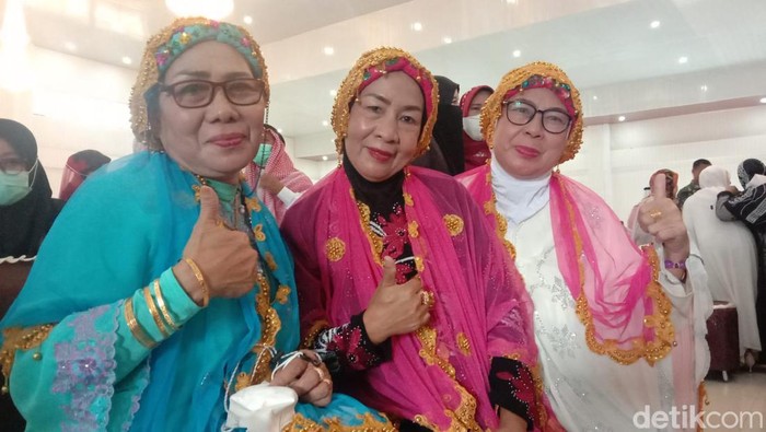 Jemaah haji asal Kendari, Sultra.
