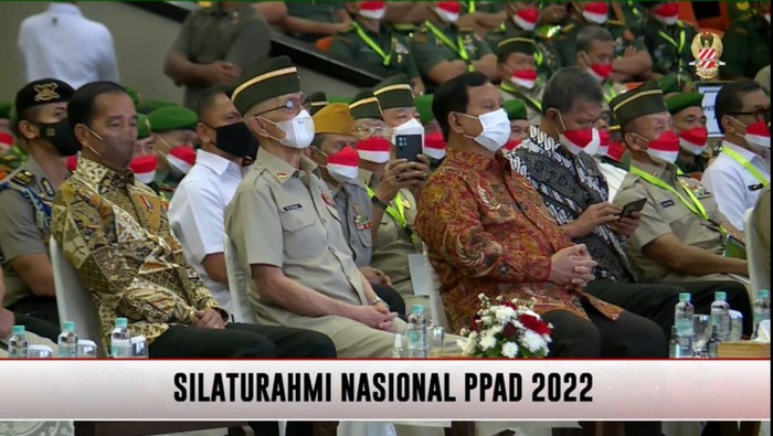 Jokowi Hadiri Silaturahmi Purnawirawan TNI AD