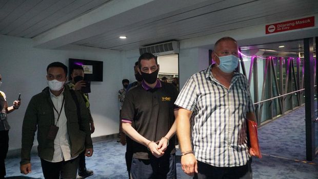 Kejagung melakukan ekstradisi terhadap warga Hongaria yang menjadi pelaku kejahatan yakni Robert Horvath atas permintaan pemerintah Hongaria. (dok Istimewa)