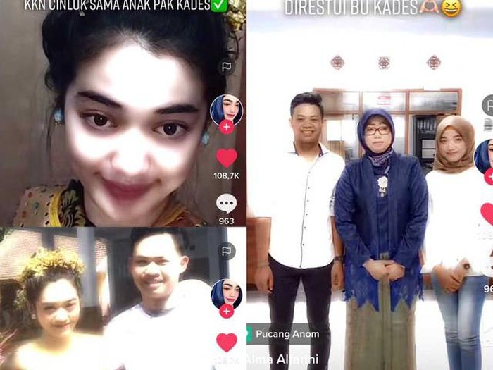 Kisah wanita cinlok saat menjalani KKN dan menikah dengan anak Kepala Desa.