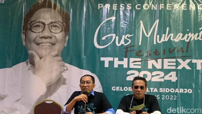 Konferensi pers Gus Muhaimin Festival