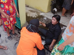 Tabung Gas Elpiji di Lontar Surabaya Meledak, 4 Orang Dilarikan ke Puskesmas