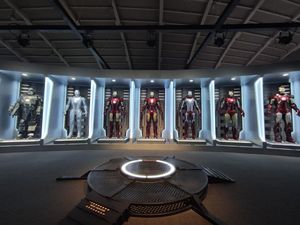 Fans Iron Man? Ada Mark I-VII Mejeng di Pameran Marvel Studios Nih