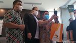 Peresmian Menara Bank Mega di Trans Icon Surabaya