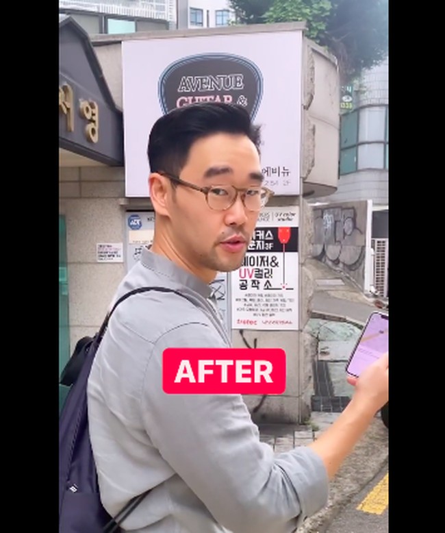 Dan seperti inilah penampilan Jesse Choi yang makin tampan dengan potongan barunya. “Opaa,” panggil Maudy ke suaminya dengan suara imut. Foto: dok. Instagram/@maudyayunda