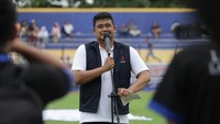 Pada pembukaan itu, digelar laga Poslab versus Perserap yang dimenangi Poslab 2-1. Usai laga itu, ditampilkan pula pertandingan eksebisi antara tim yang diisi para kepala daerah seperti Bupati Labuhan Batu, Labura, Sergai, dan Wali Kota Medan melawan para Kepala Desa. 