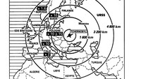 Peta yang menunjukkan sebaran dan dampak ledakan PLTN Chernobyl. Bencana Chernobyl disebut sebagai peristiwa besar dalam sejarah. Berdasarkan International Nuclear and Radiological Event Scale (INES), bencana Chernobyl masuk Level 7 yang berarti major accident alias bencana besar.