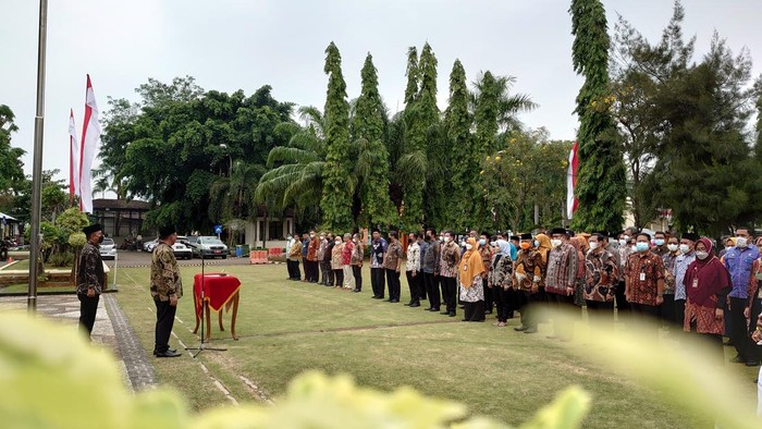 Pelantikan pejabat di Pemkot Cilegon (Iqbal-detikcom)