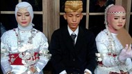 Momen Pemuda Nikahi Dua Gadis Sekaligus di Lampung Utara
