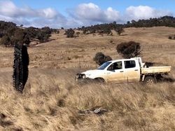 Penampakan Puing Pesawat SpaceX yang Jatuh di Australia