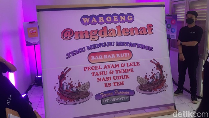 Potret ‘Kafe’ Metaverse yang di Dalamnya Ada Warteg