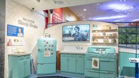 Pengunjung juga bisa melihat dapur vintage ala zaman dulu di sini. Sepertinya ini dapur yang digunakan ketika para leluhur membuat resep baked beans yang nikmat. Foto: COURTESY OF BUSHS BEANS