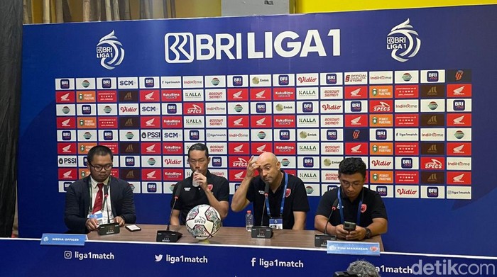 PSM Makassar prescon usai melawan Persija Jakarta