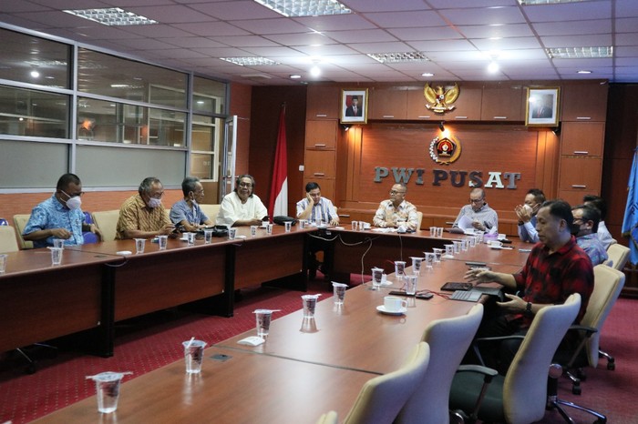 Rapat pleno di PWI Pusat. (Dok PWI)