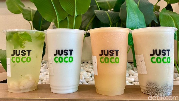 Segar Alami! Minuman Kelapa Campur Es Krim hingga Buah