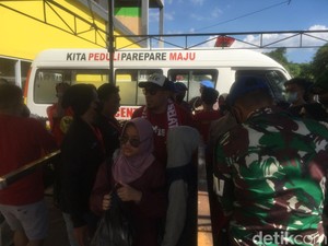 PSM Makassar Vs Persija Jakarta: Tanpa Jalur Khusus Wanita dan Anak-anak