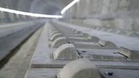 Terowongan proyek Kereta Cepat Jakarta-Bandung yang paling terbaru yang telah ditembus adalah tunnel 2. Foto: Dok. KCIC