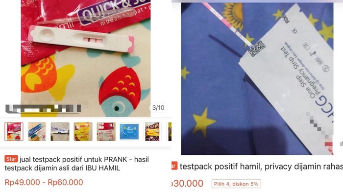 Test pack ibu hamil