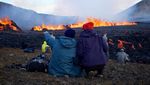 Sensasi Nonton Erupsi Gunung dari Dekat ala Wisatawan Islandia