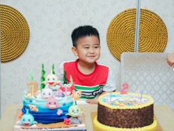 6 Foto Ultah Al Nahyan Anak Kahiyang, Kehadiran Kaesang Bareng Pacar Disorot