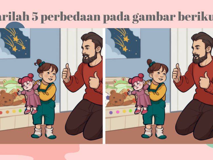 Yuk Uji Kejelian Matamu dengan Mencari Perbedaan di Gambar-gambar Ini!