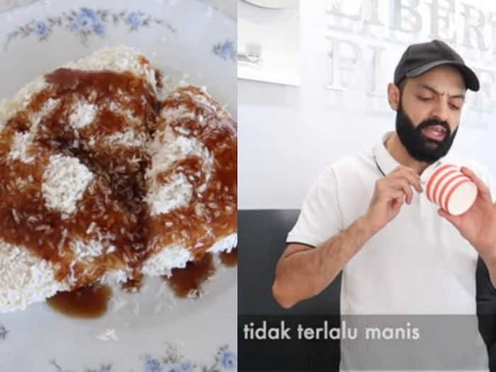 Bule icip kue lupis Indonesia ternyata ketagihan!