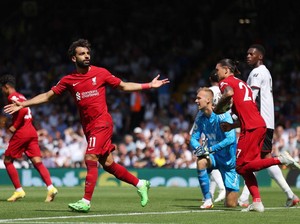 Salah Cetak Rekor! Bikin 8 Gol di Laga Pembuka Enam Musim Liga Inggris