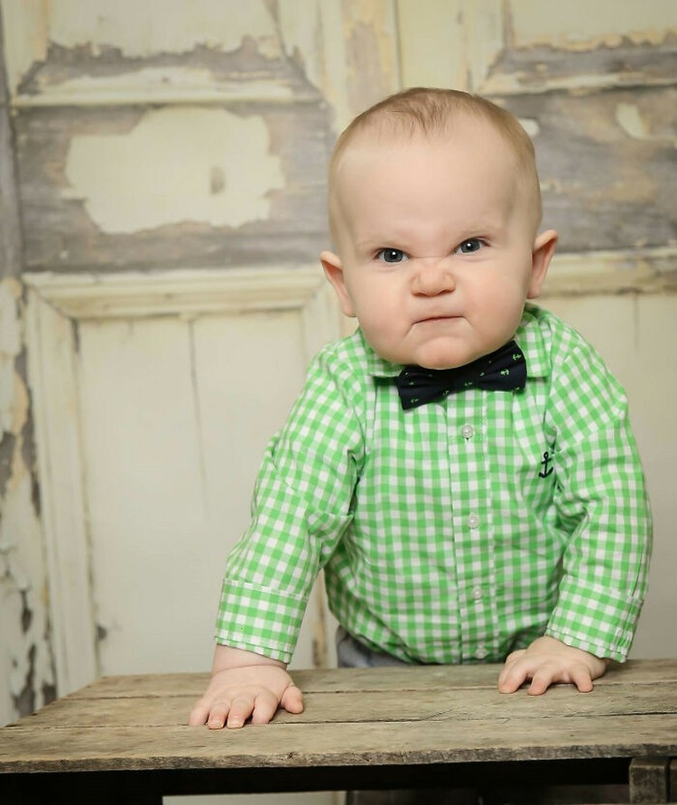 Gemas Banget! Potret Ekspresi Lucu Bayi Saat Tertangkap Kamera