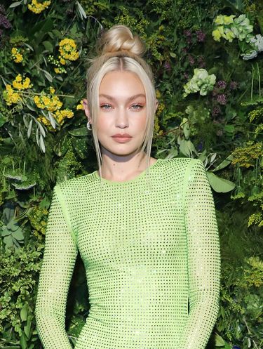 LONDON, ENGLAND - JULY 20: Gigi Hadid attends the British Vogue X Self-Portrait Summer Party at Chiltern Firehouse on July 20, 2022 in London, England. (Photo by David M. Benett/Dave Benett/Getty Images)