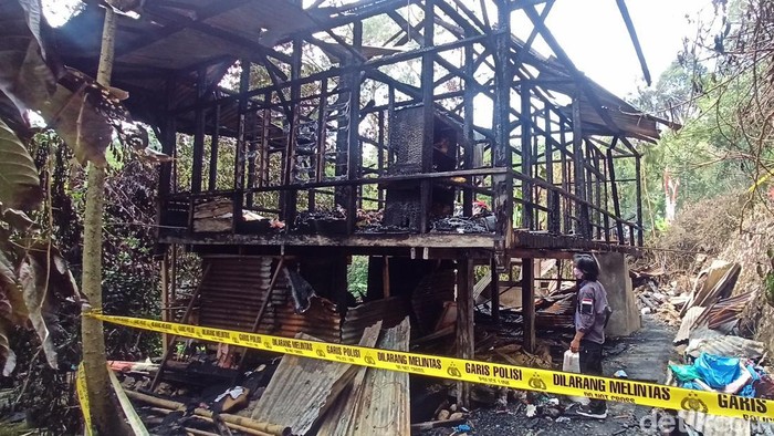 Kebakaran di Toraja Utara