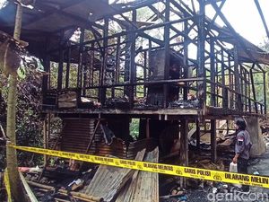 Ibu-Anak Korban Kebakaran Sekeluarga di Toraja Utara Tewas Berpelukan