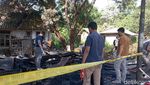 Penampakan Ruko Ludes Terbakar Tewaskan Ibu-Anak di Purbalingga