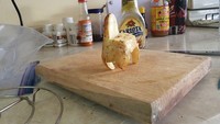 Hanya ada sisa satu kentang, netizen ini buat bentuk kentang goreng seperti kursi. Foto: Site News