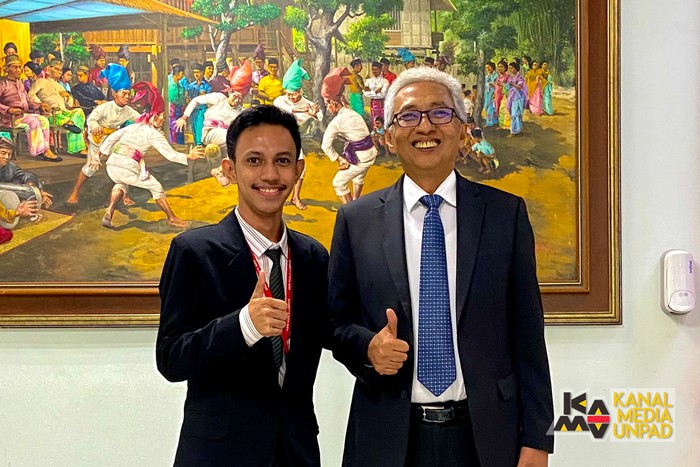 Lasman Mahasiswa Unpad Magang di KBRI Malaysia