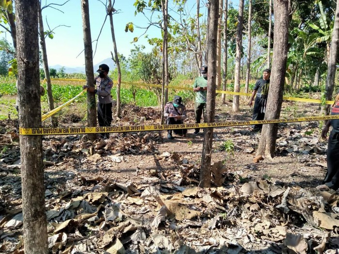Lokasi penemuan mortir