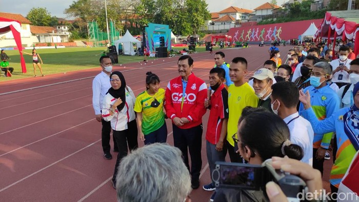 Ketua Umum Pengurus Besar Persatuan Atletik Seluruh Indonesia (PASI), Luhut Binsar Pandjaitan.