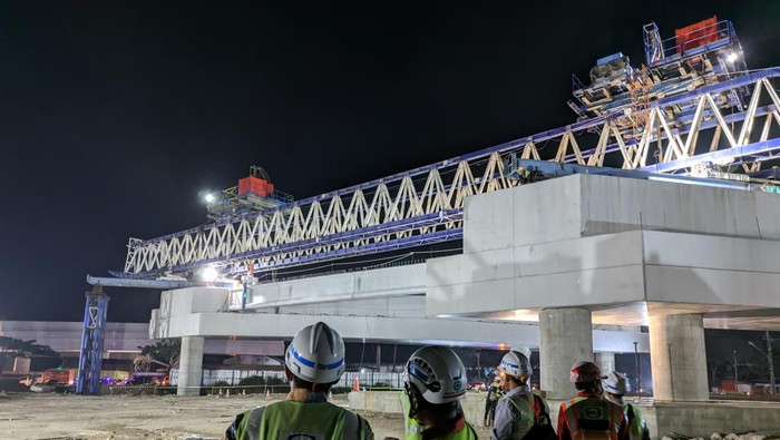 Penampakan terkini Tol Semarang-Demak