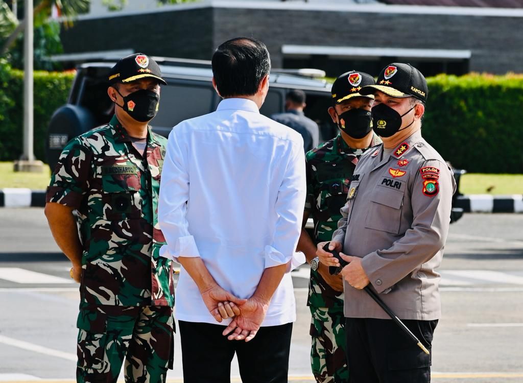 Presiden Jokowi bertolak ke Jawa Tengah dalam rangka kunjungan kerja. ( Laily Rachev - Biro Pers Sekretariat Presiden)