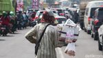 Sabar... Jalan RE Martadinata Ciputat Macet dari Simpang Gaplek
