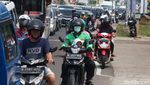 Sabar... Jalan RE Martadinata Ciputat Macet dari Simpang Gaplek