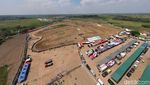 Persaingan Sengit Kejurnas Motocross di Sirkuit Jotosanur Lamongan