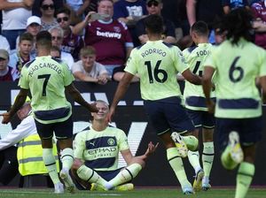 West Ham Vs Man City: Haaland Bawa The Citizens Unggul 1-0